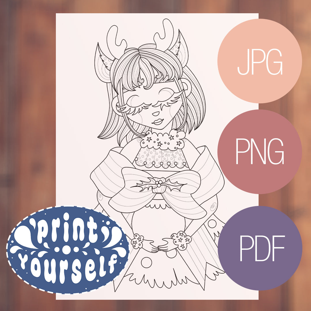 Set de 3 Coloriages - Noël magique