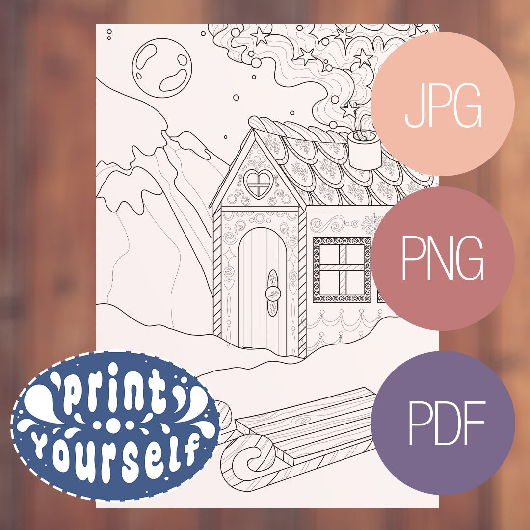 Set de 3 Coloriages - Noël enchantée