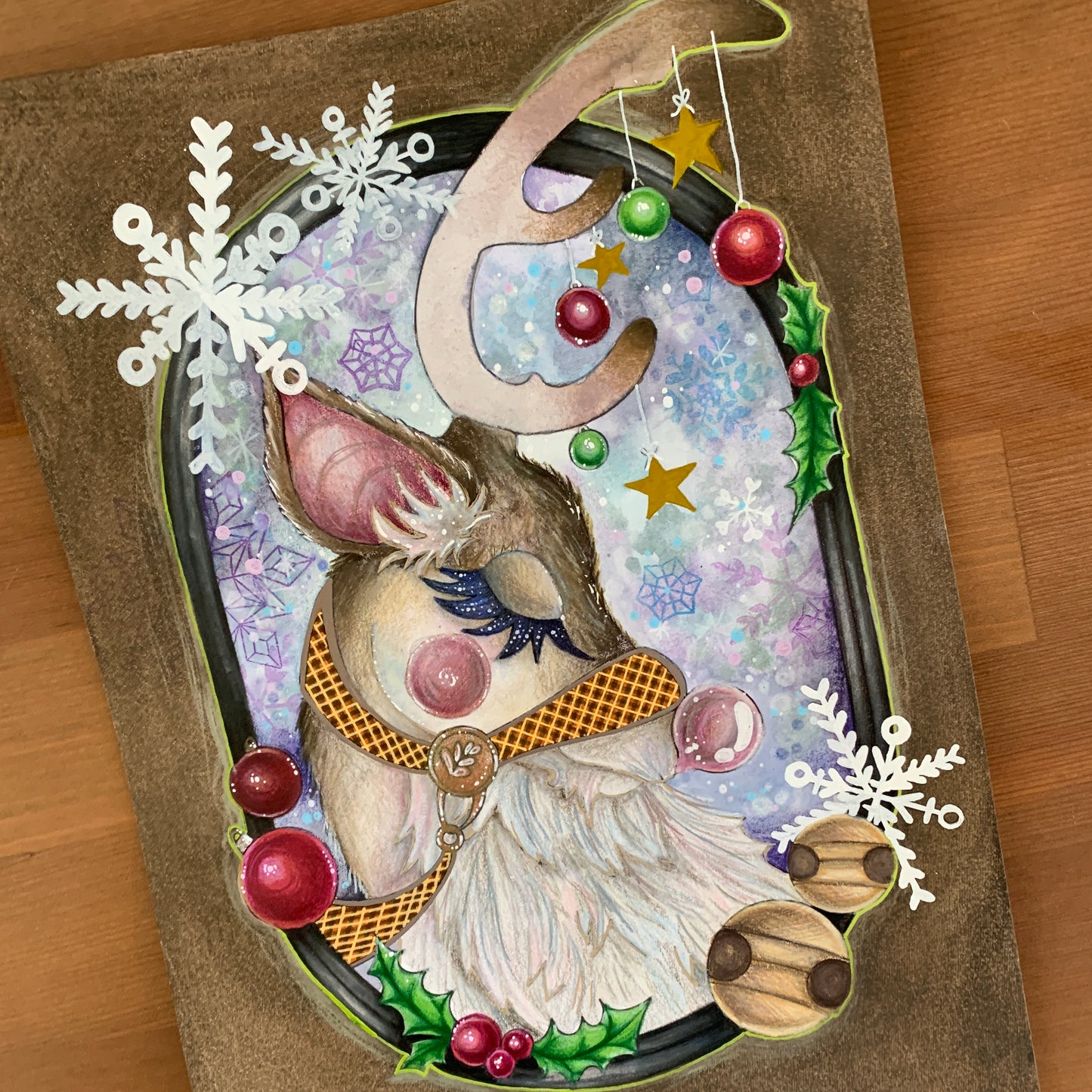 Illustration à colorier - Rudolf