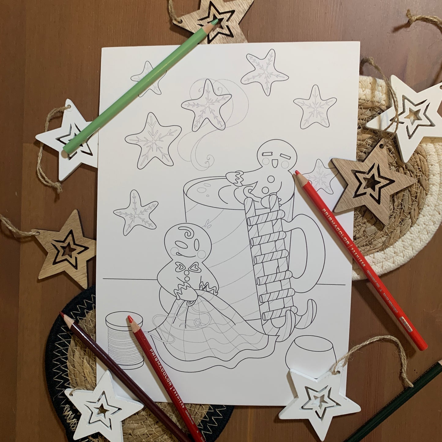 Set de 3 Coloriages - Noël magique