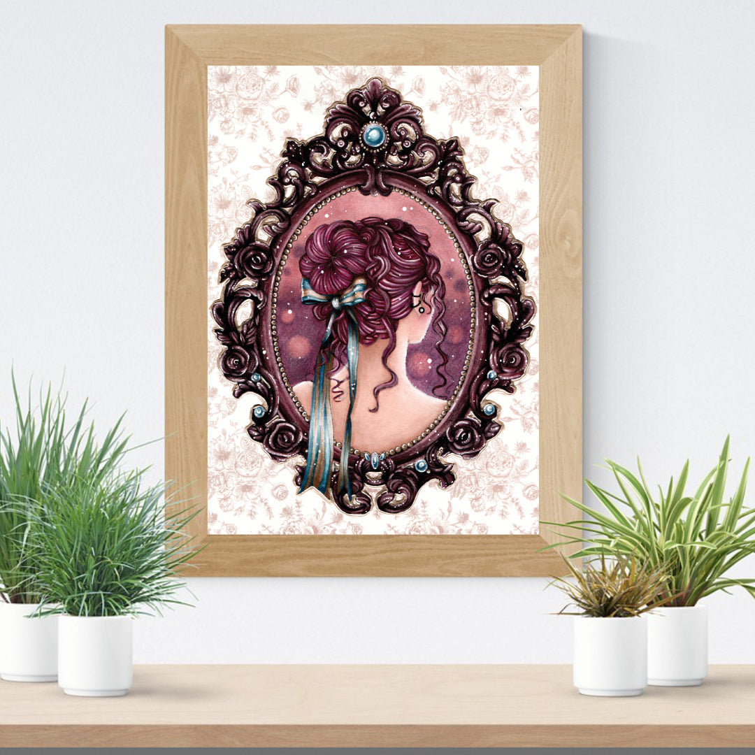 "La Romantique" - Impression d'Art