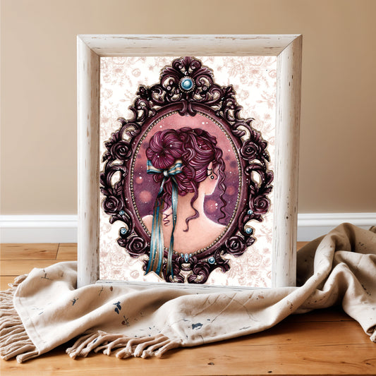 "La Romantique" - Impression d'Art