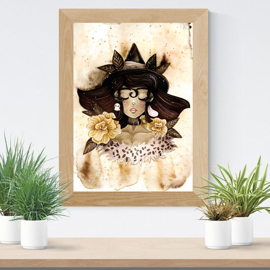 "La Sorcière" - Impression d'Art