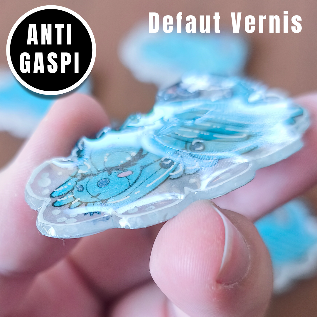 Anti Gaspi Magnet - "mon petit dragon endormi"