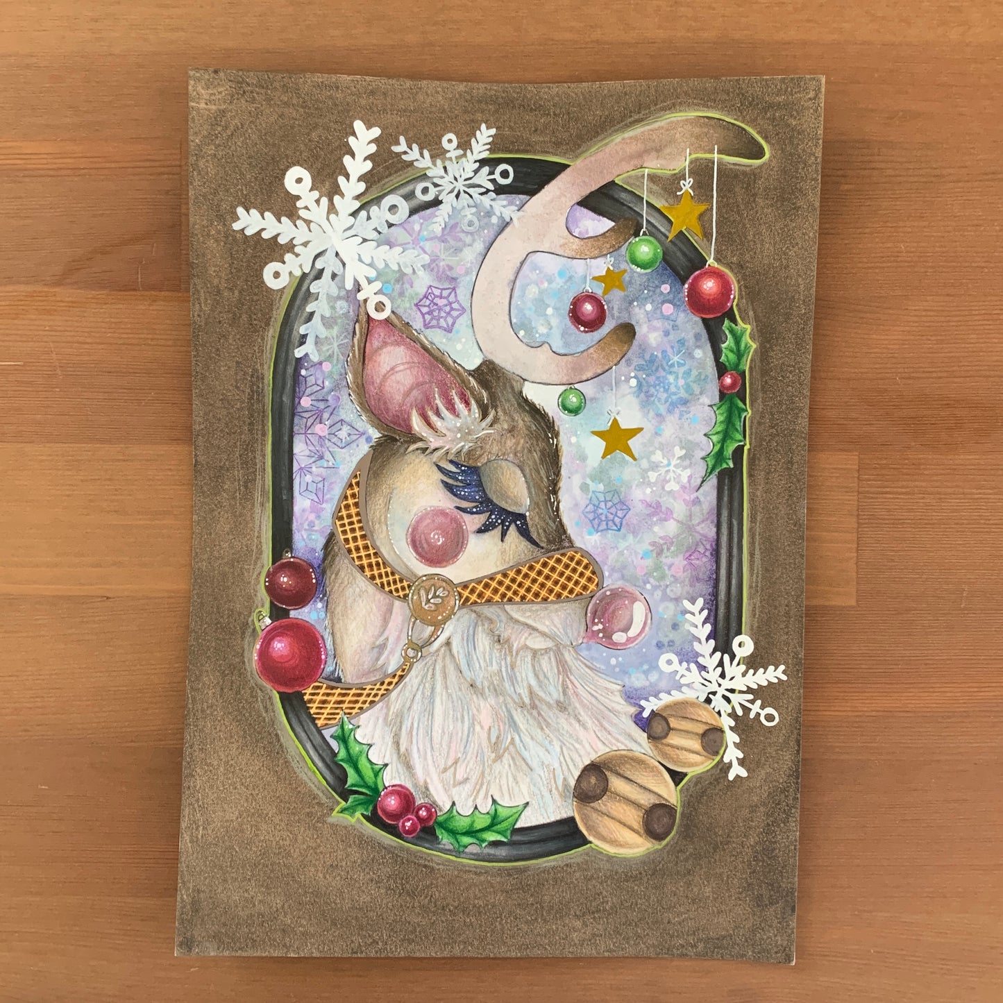 Set de 3 Coloriages - Noël enchantée