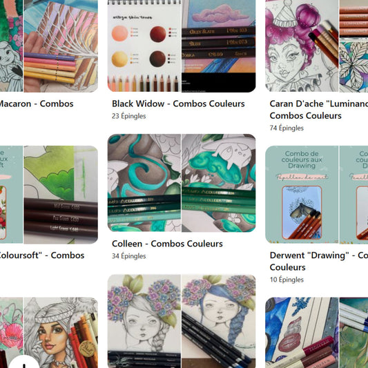 Une Bibliothèque de Combinaisons de Crayons de Couleur à Construire Ensemble !