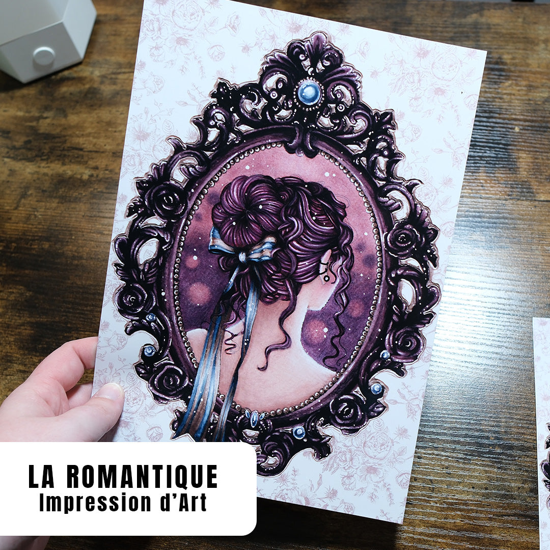 "La Romantique" - Impression d'Art