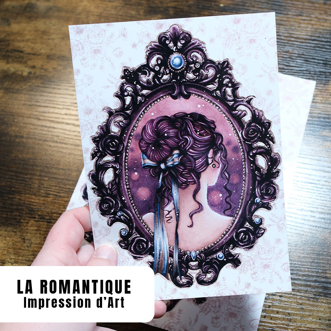 "La Romantique" - Impression d'Art