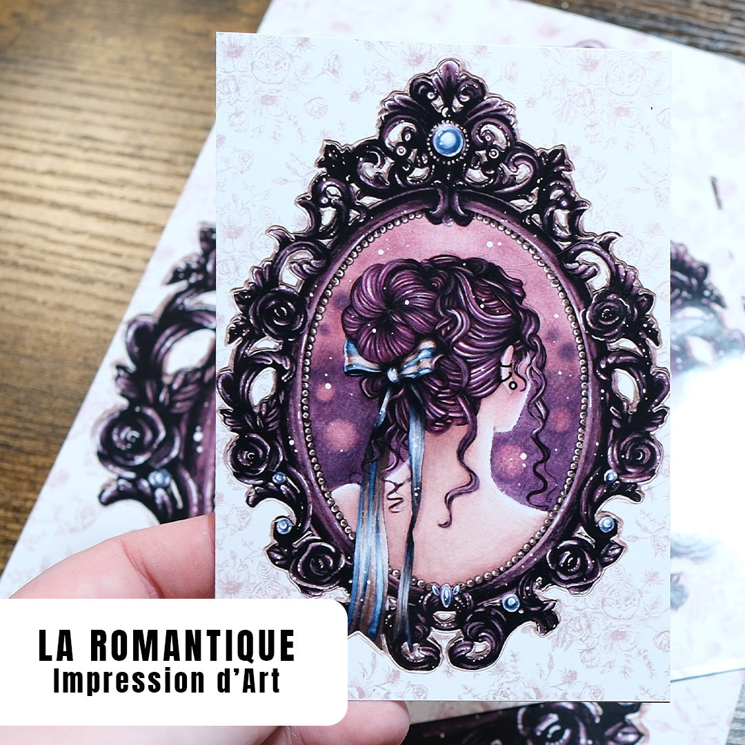 "La Romantique" - Impression d'Art