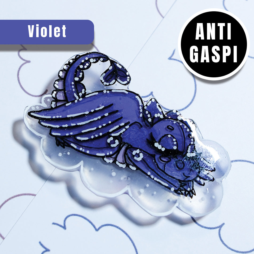 Anti Gaspi Magnette - "mon petit dragon endormi"