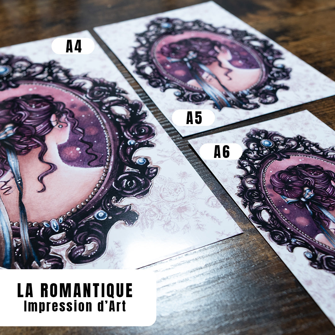 "La Romantique" - Impression d'Art