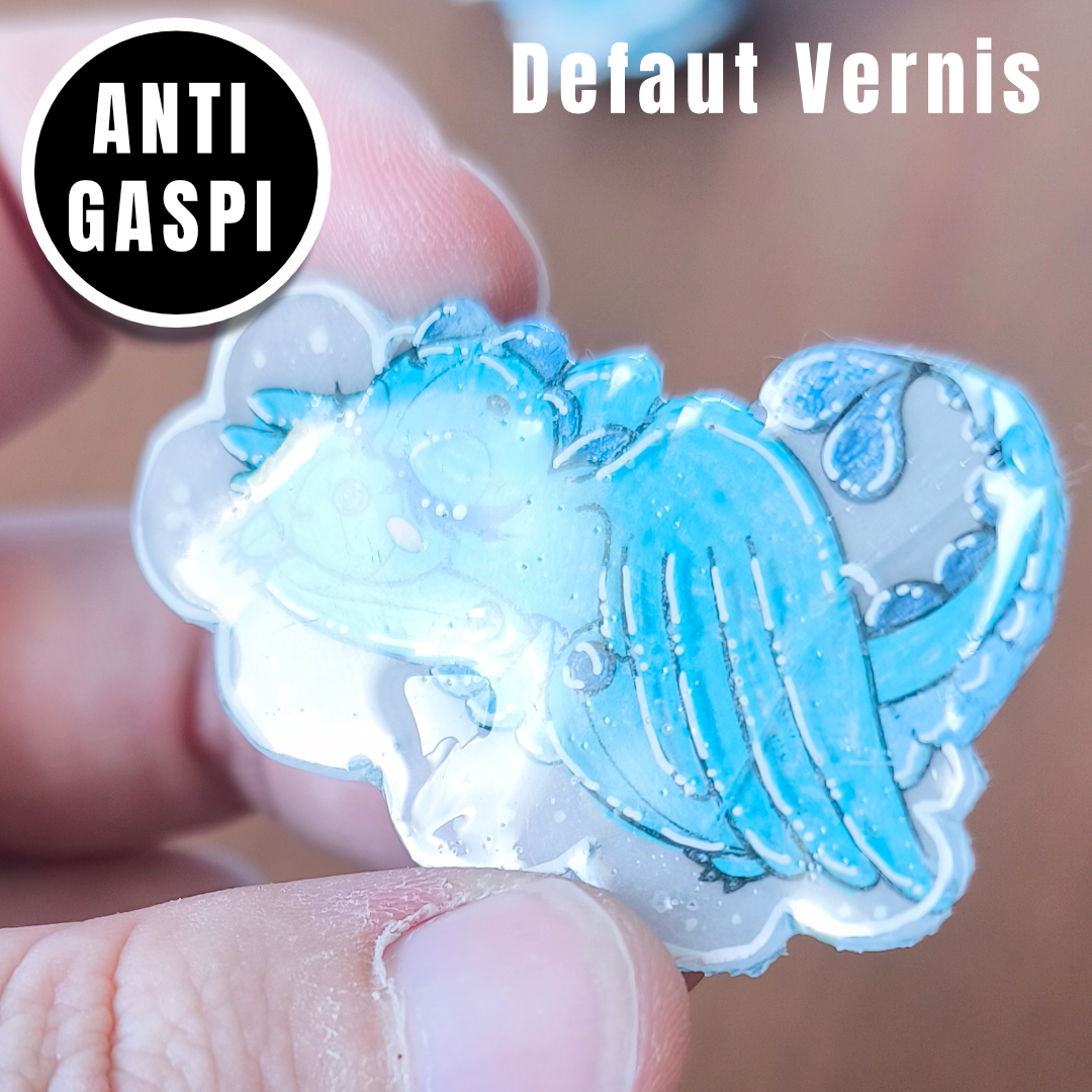 Anti Gaspi Magnet - "mon petit dragon endormi"