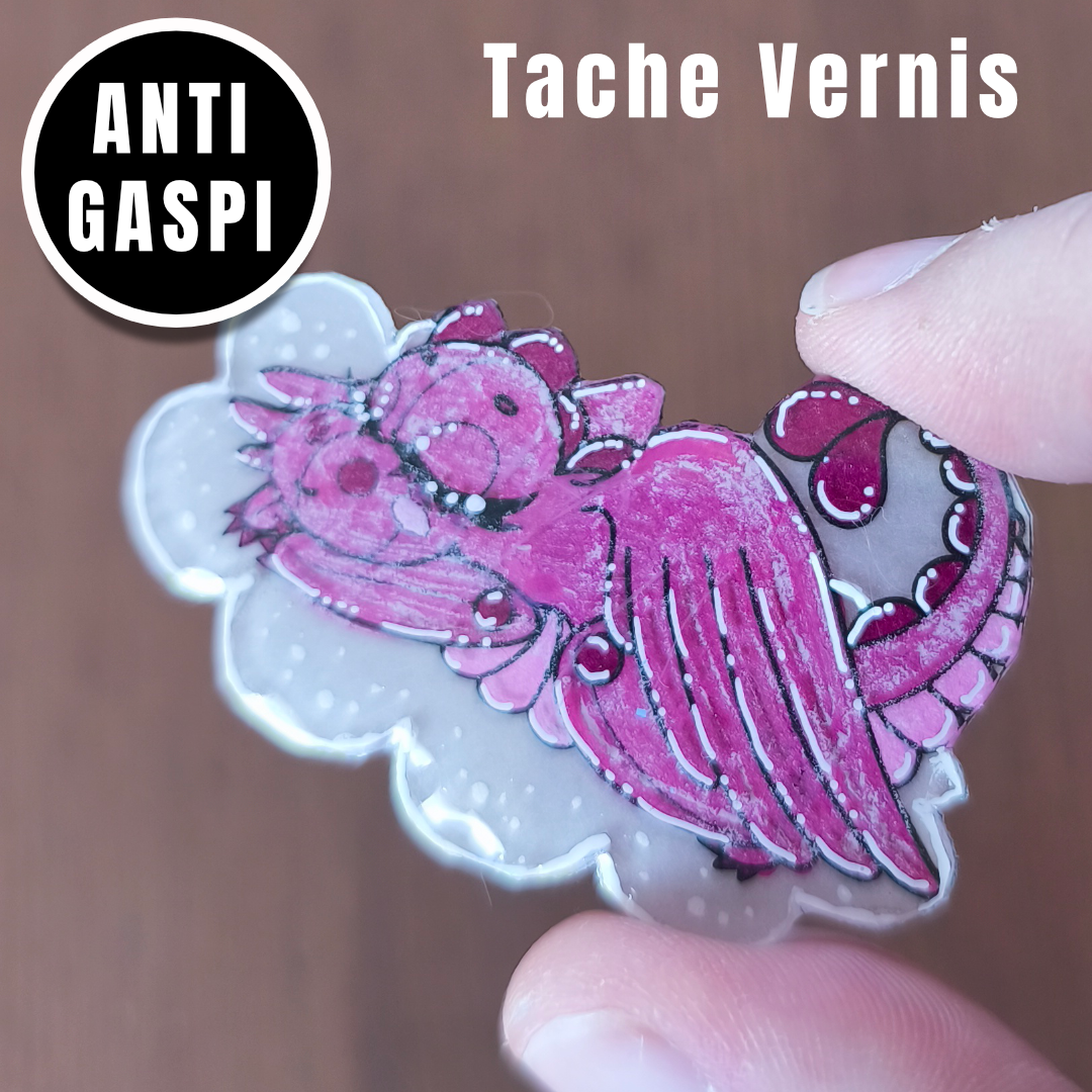 Anti Gaspi Magnet - "mon petit dragon endormi"