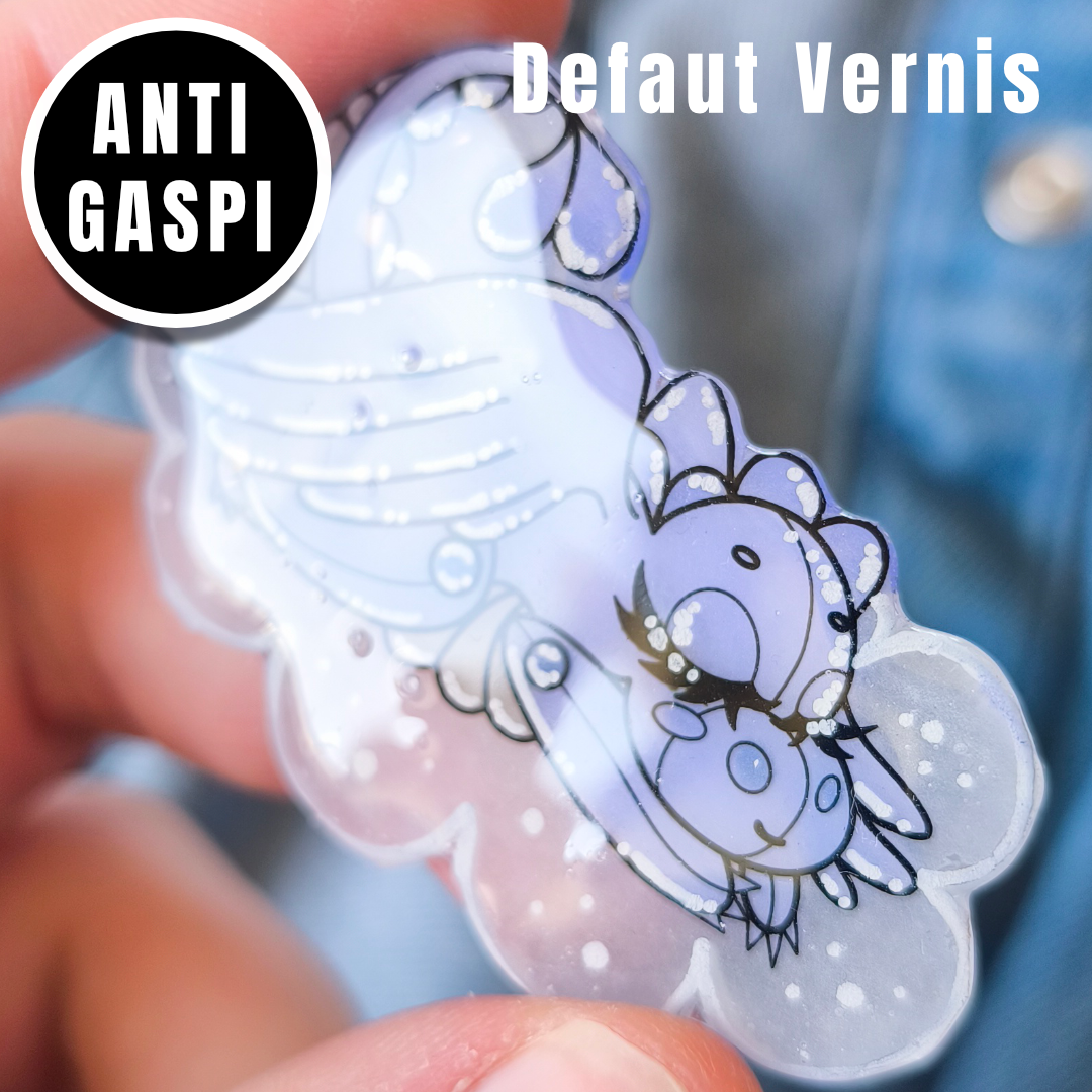 Anti Gaspi Pin's - "Mon Petit Dragon Endormi"