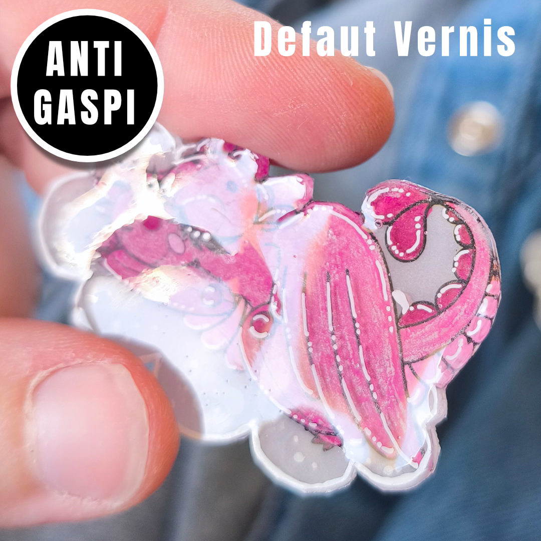 Anti Gaspi Pin's - "Mon Petit Dragon Endormi"