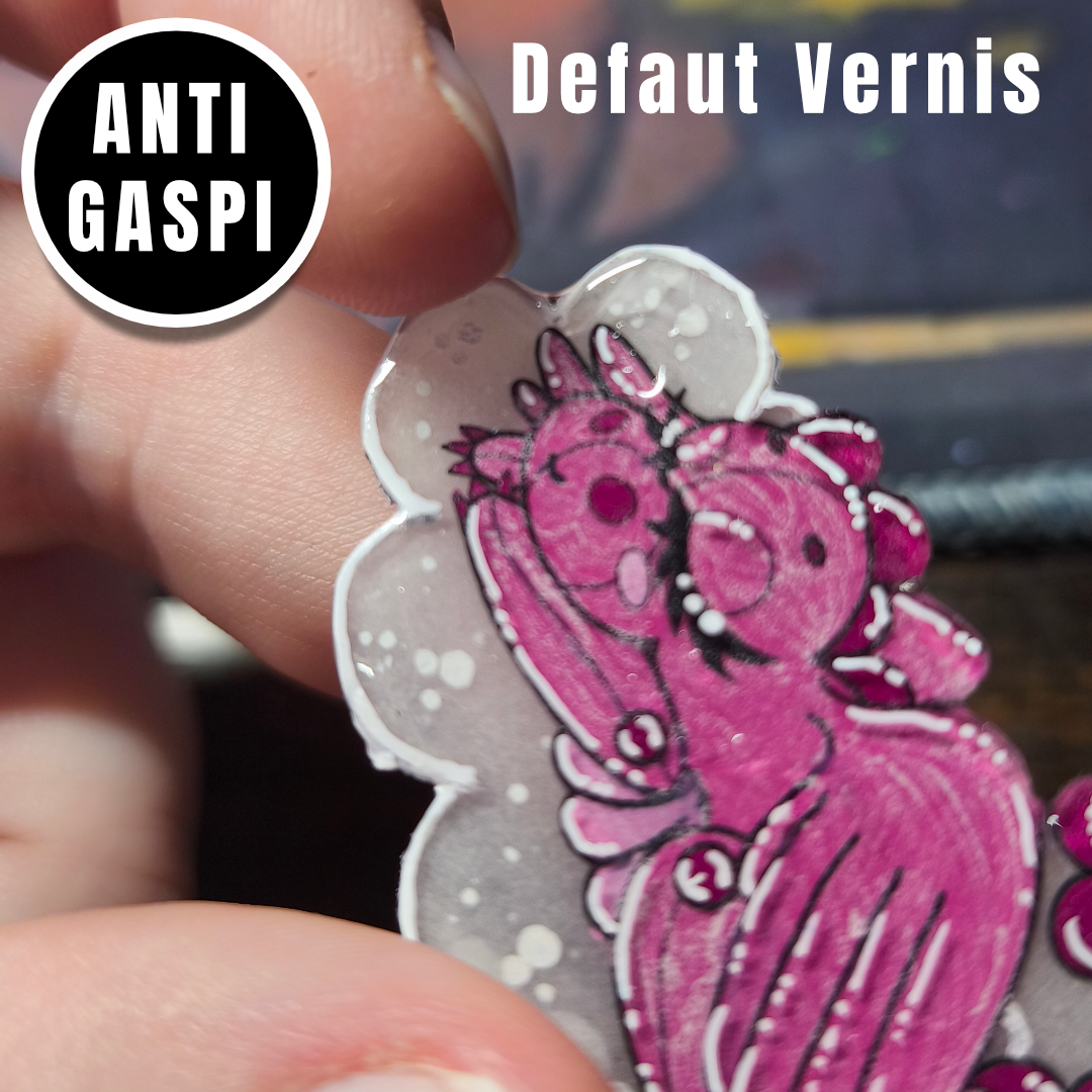 Anti Gaspi Pin's - "Mon Petit Dragon Endormi"