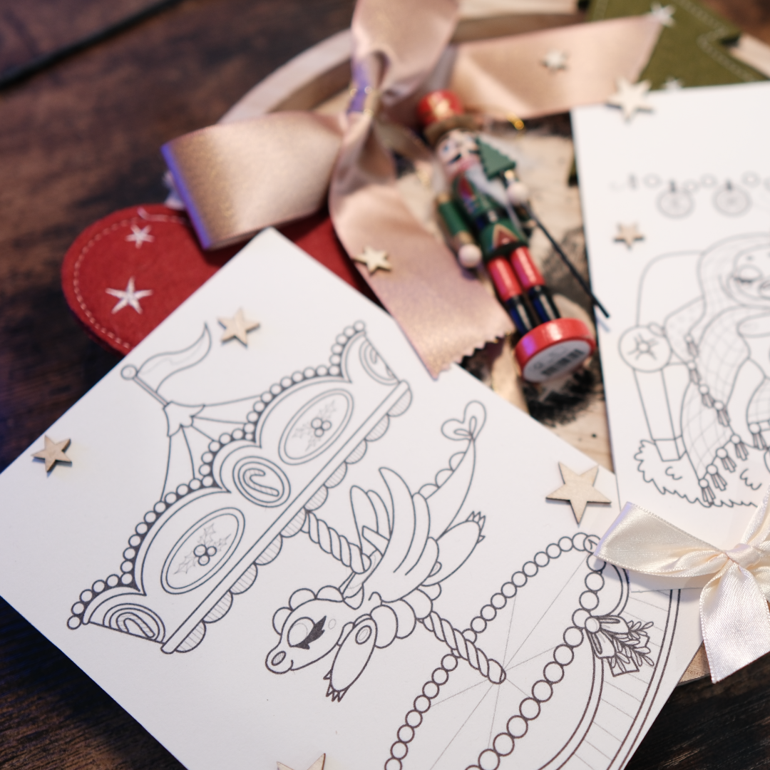 Calendrier de l’Avent à Colorier : 25 Jours de Magie à Imprimer chez soi (Version PDF)