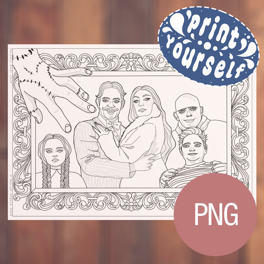 Pack Intégral 2024 : 8 Coloriages Numériques (Archives Patreon)