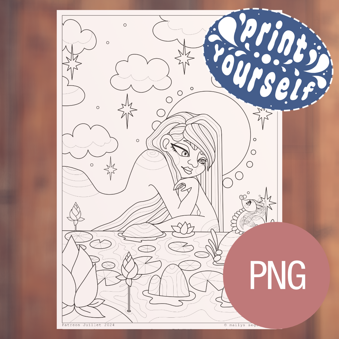 Pack Intégral 2024 : 8 Coloriages Numériques (Archives Patreon)