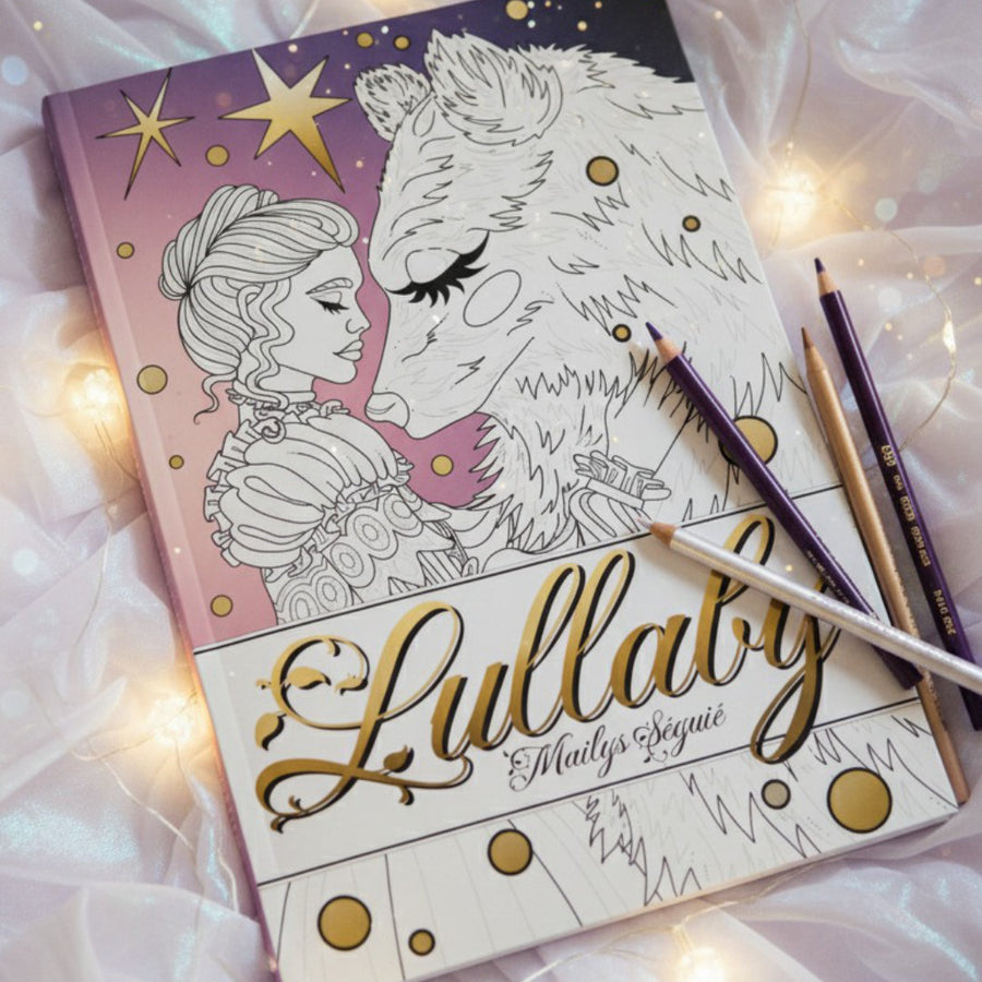 Livre de coloriage fantasy Lullaby de Maïlys Séguié