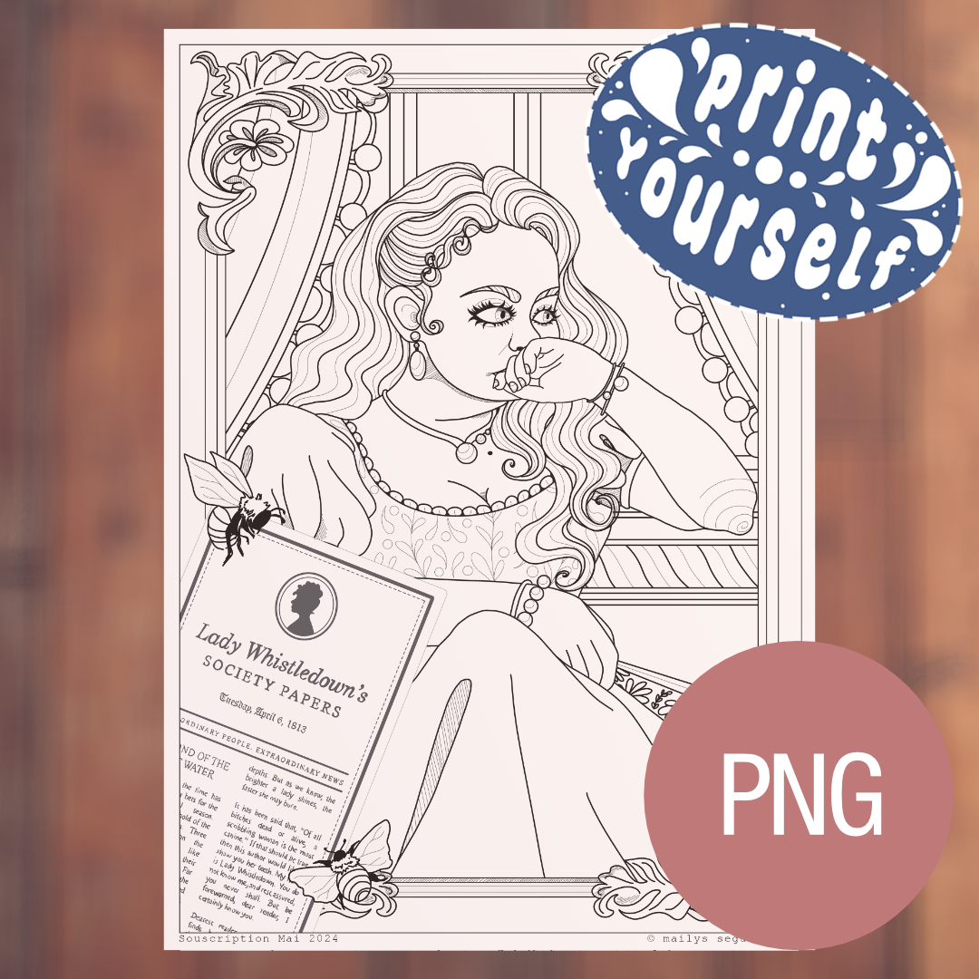 Pack Intégral 2024 : 8 Coloriages Numériques (Archives Patreon)