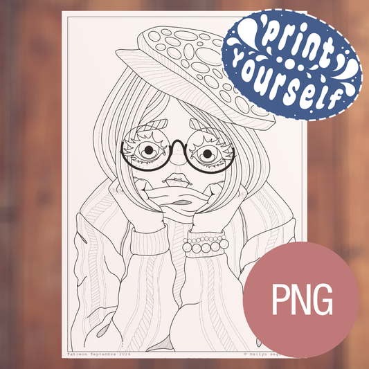 Pack Intégral 2024 : 8 Coloriages Numériques (Archives Patreon)