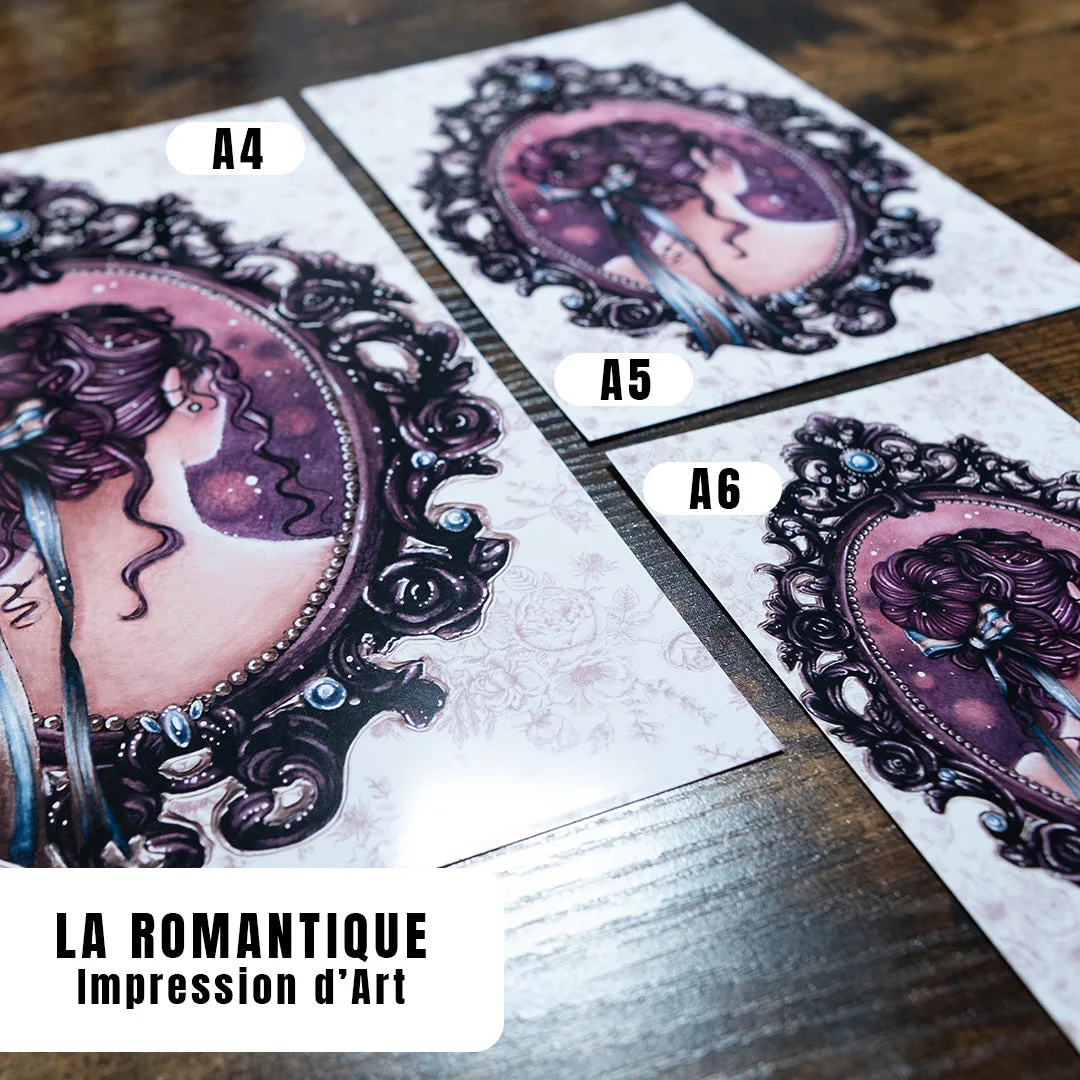 Autre aperçu de "La Romantique" - Impression d'Art