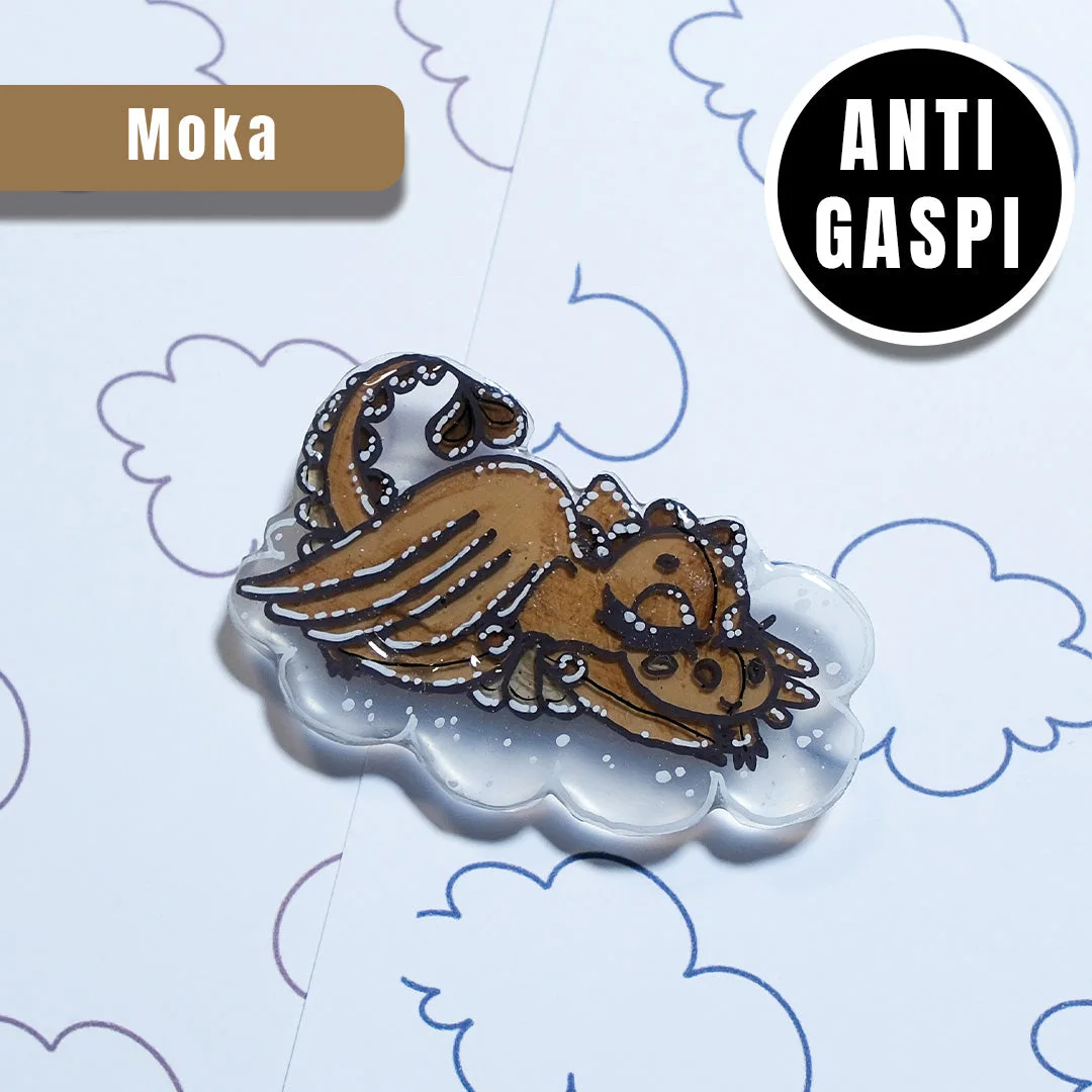 Autre aperçu de Anti Gaspi Magnet - "mon petit dragon endormi"