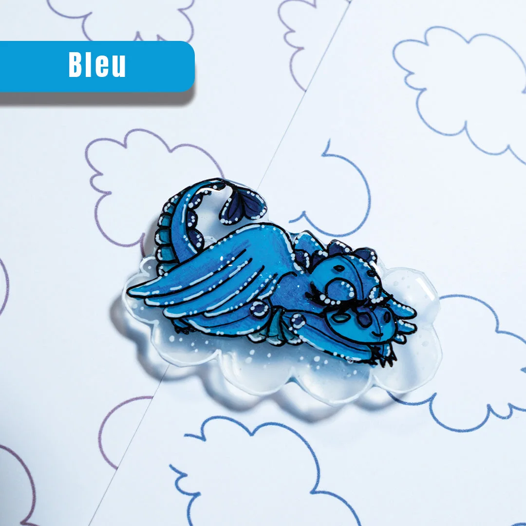 Autre aperçu de Magnet en Plastique Magique "Mon petit dragon endormi"
