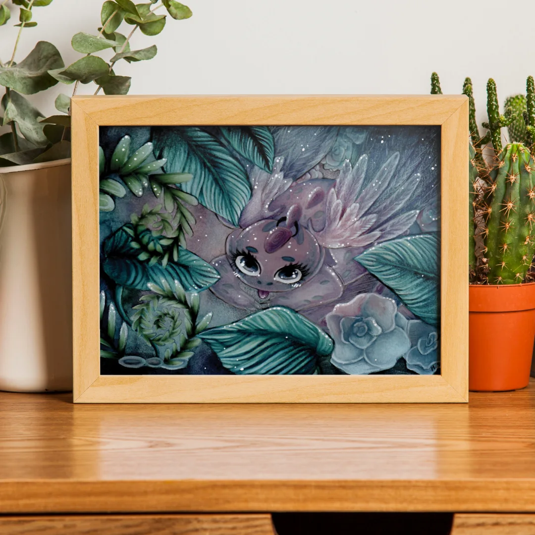 Aperçu de "Le Petit Dragon" - Impression d'Art