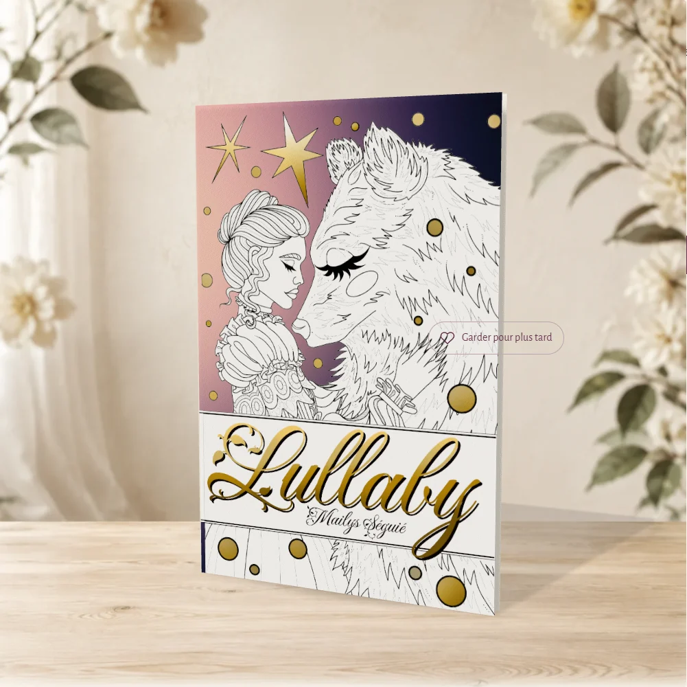 Le livre Lullaby, couverture et tranche